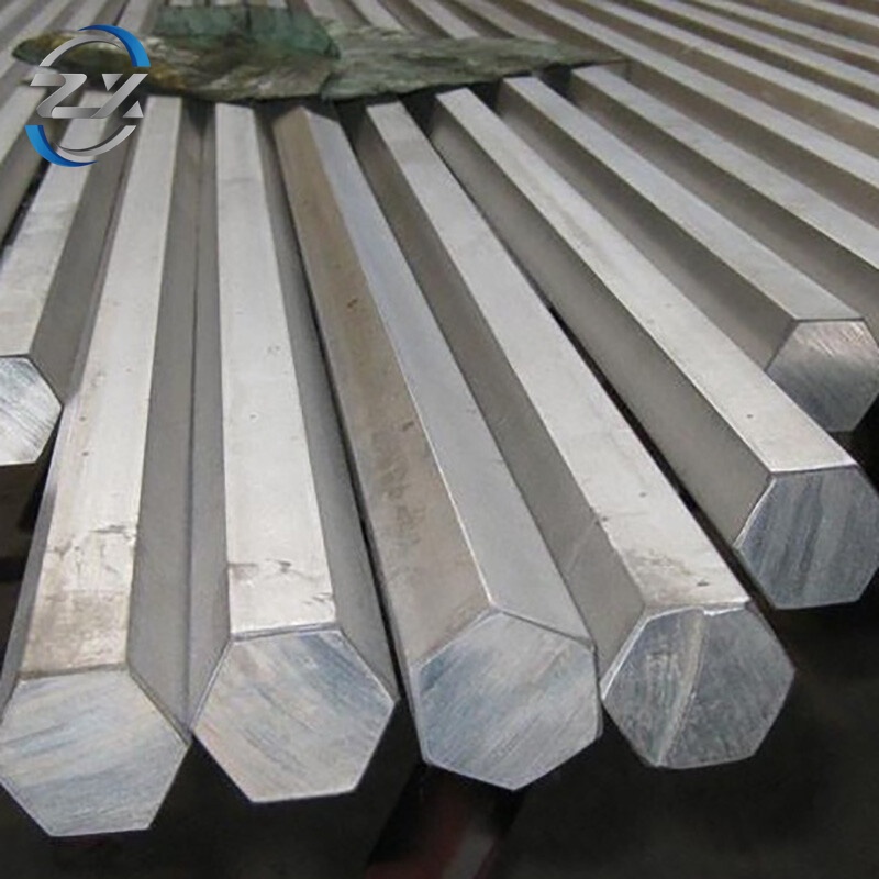 Barra hexagonal de acero inoxidable