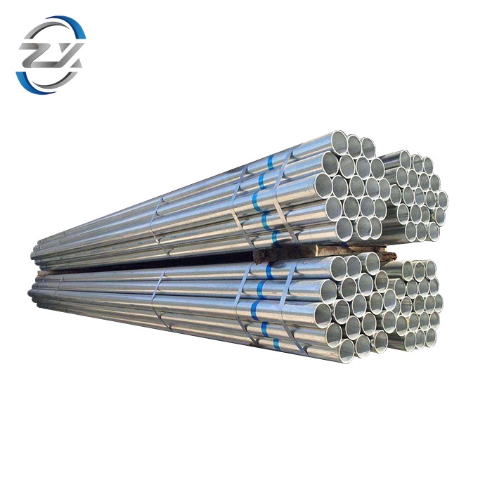 Tubo redondo de acero galvanizado Q195