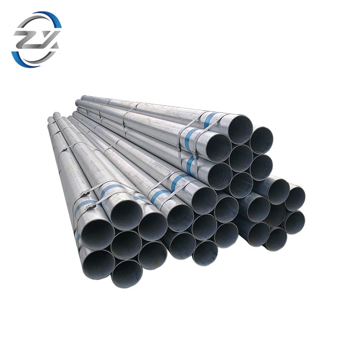 Tubo Redondo de Acero Galvanizado