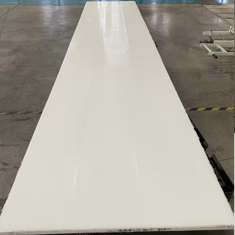 White Virgin UHMWPE Sheet | Wear Proof Polyethylene Plate