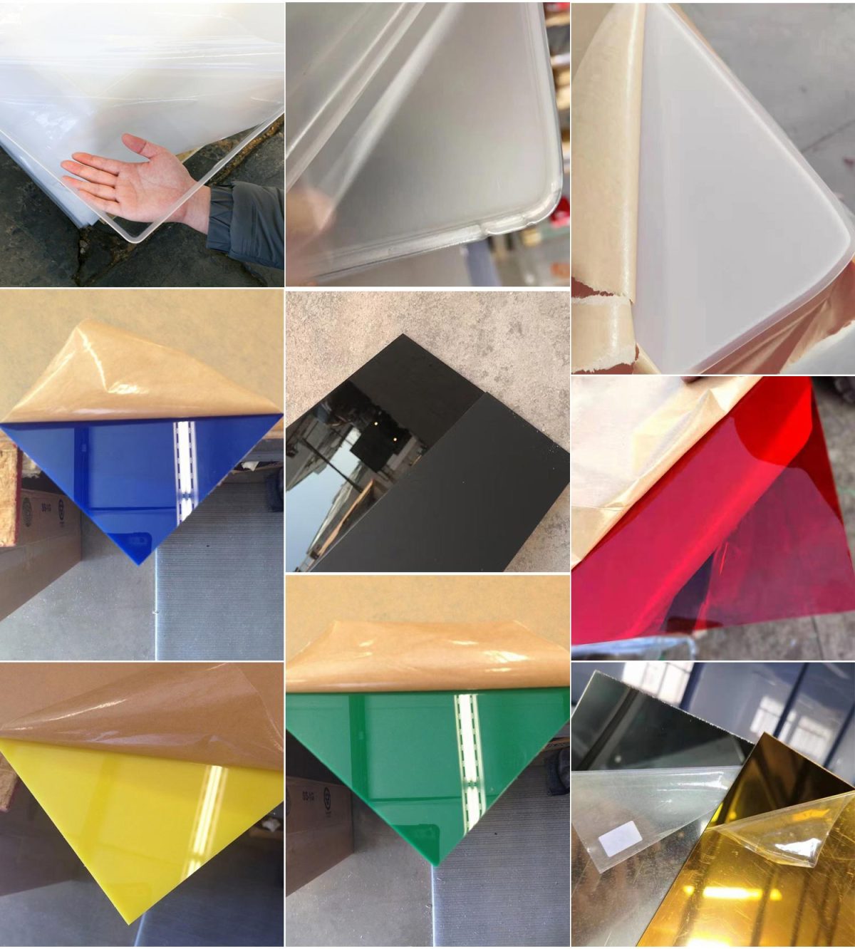 Acrylic Sheet Color Display 亚克力板-展示2