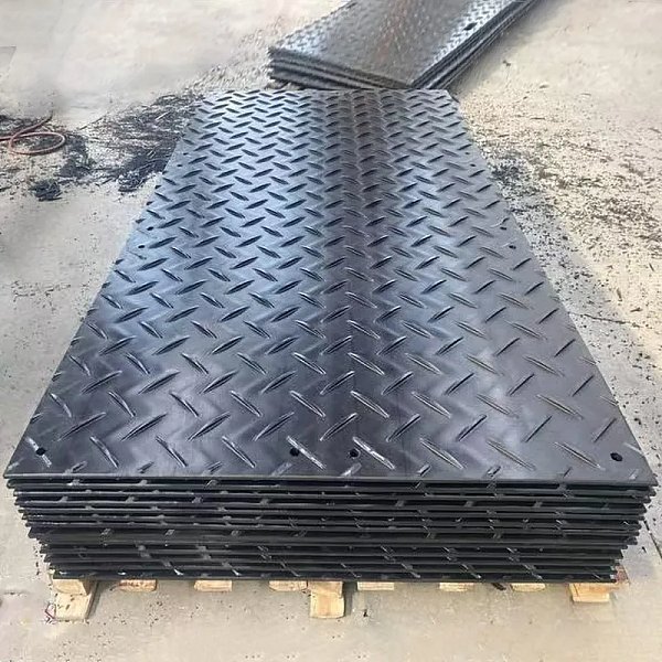 Custom Size HDPE Ground Protection Mats Anti Slip Road Plates