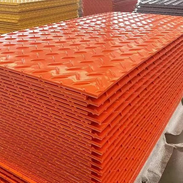 Anti Slip HDPE Bog Mats For Muddy Construction Ground