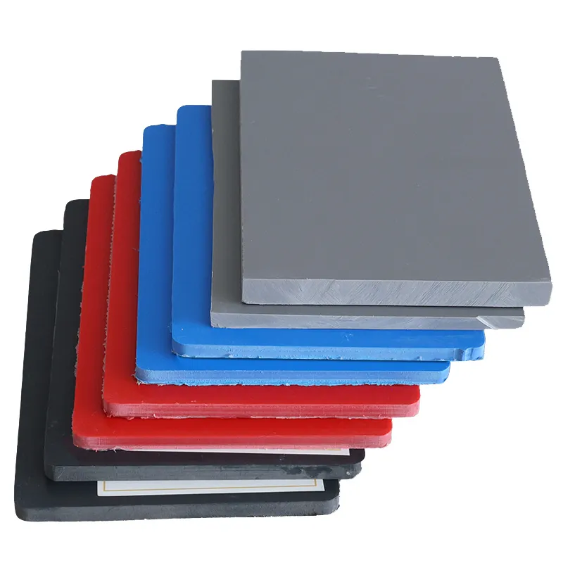 Solid PVC Rigid Sheet Manufacturer Custom Wholesale Waterproof Corrosion Resistant