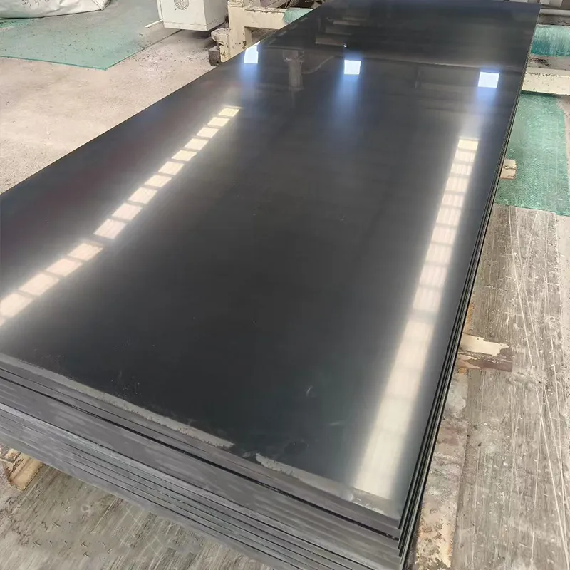 Black Thick Rigid PVC Board High-Density PVC Board Bulk Wholesale