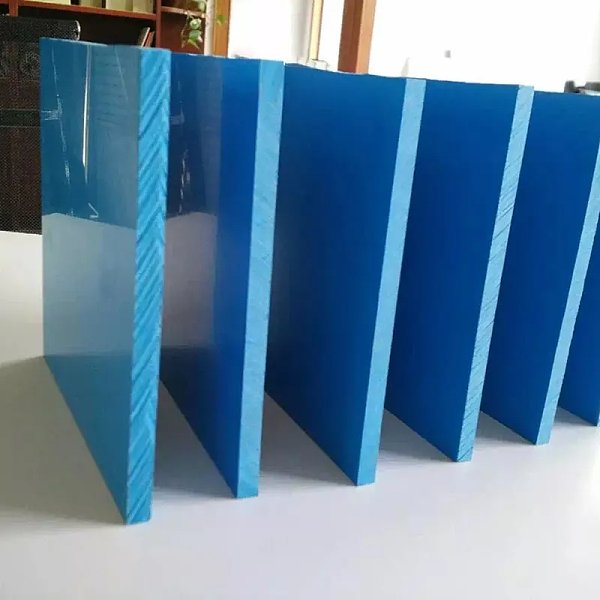 Blue Rigid PVC Board High Strength Industrial Machining Hard PVC Sheet