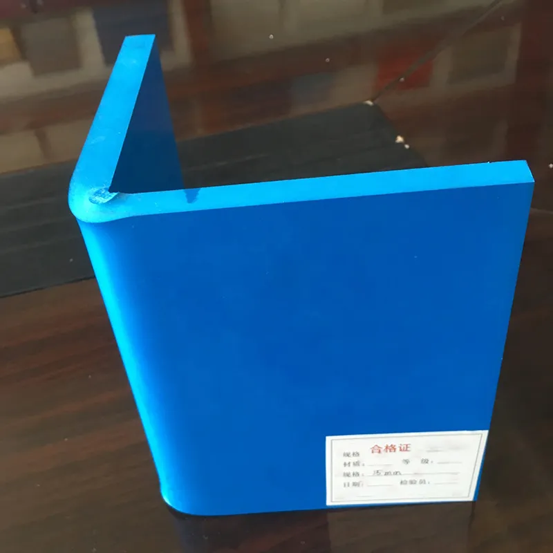 Blue Rigid PVC Board High Strength Industrial Machining Hard PVC Sheet