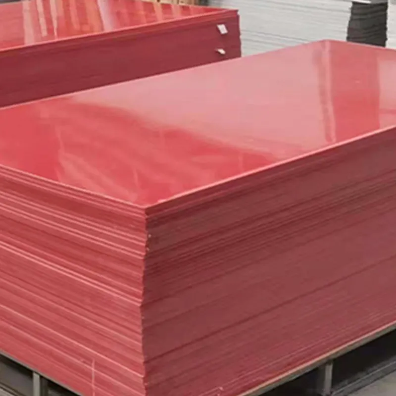 Red Rigid PVC Board Wholesale Export Industrial Corrosion Proof PVC Sheet