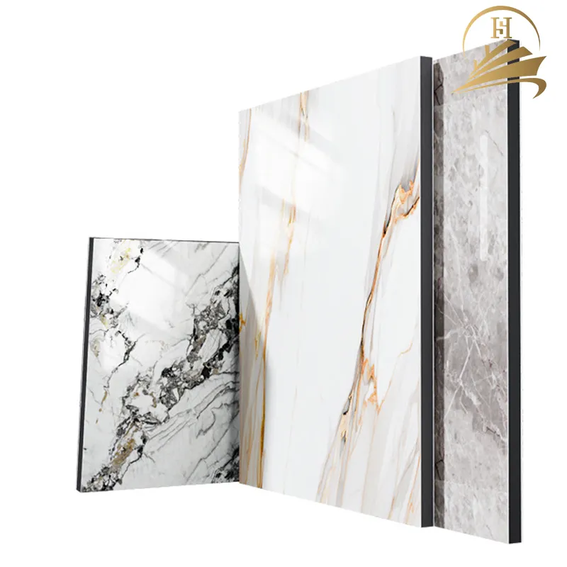 Marble Grain Carbon Crystal Wall Panels | Indoor PVC Decoration Wall Panels