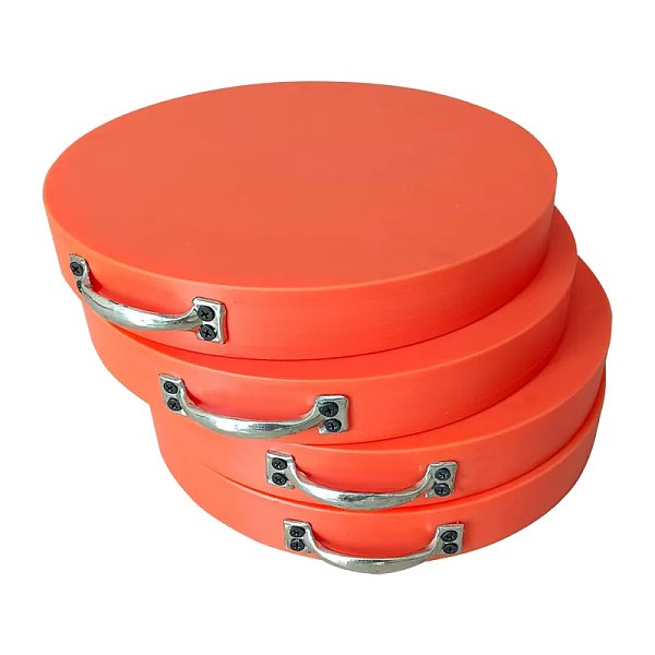 Round UHMW Polyethylene Meat Chopping Block Supplier | Commercial Butchery Equipment