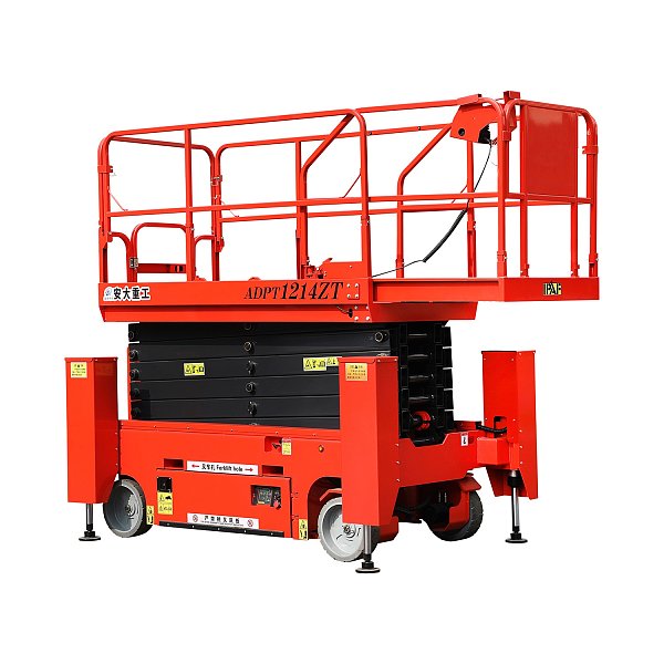 Self-propelled electric scissor lift