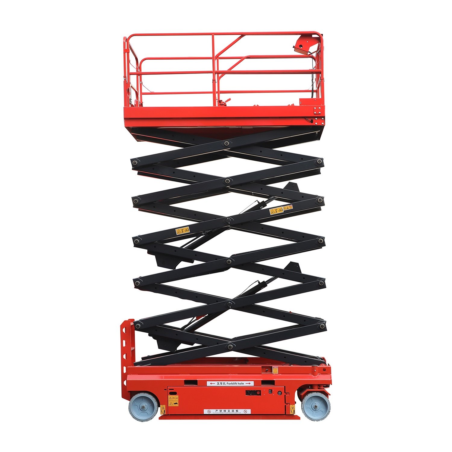 Self-propelled electric scissor lift
