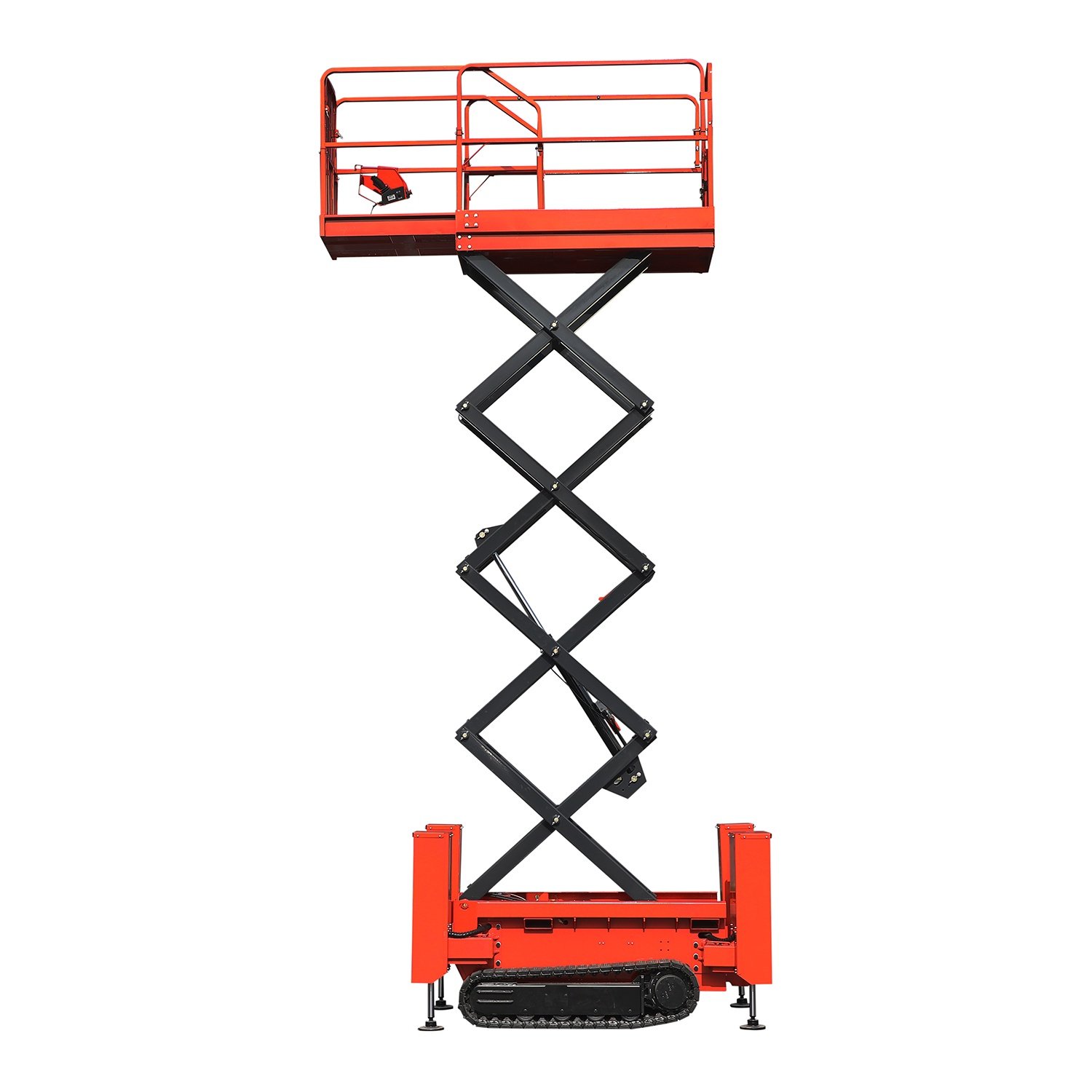Tracked scissor lift