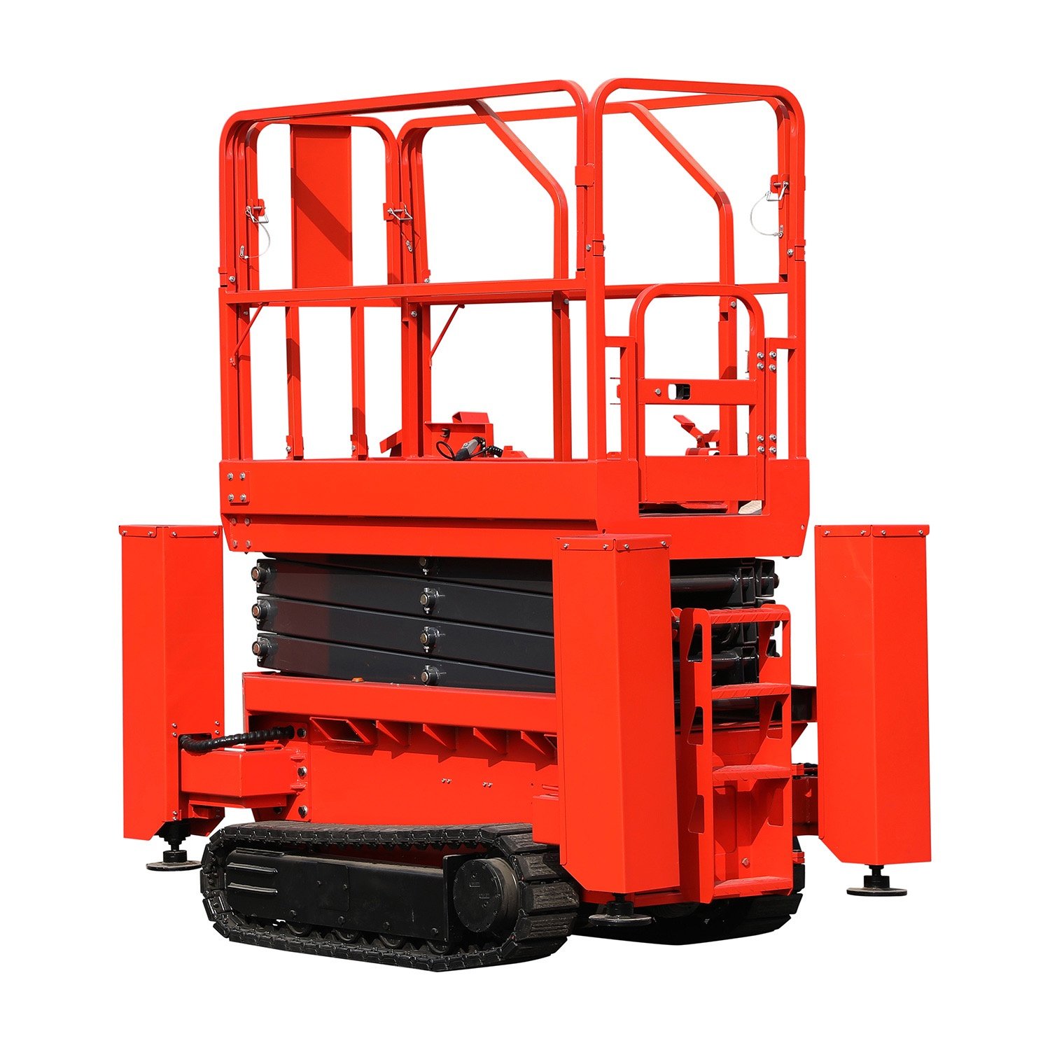 Tracked scissor lift