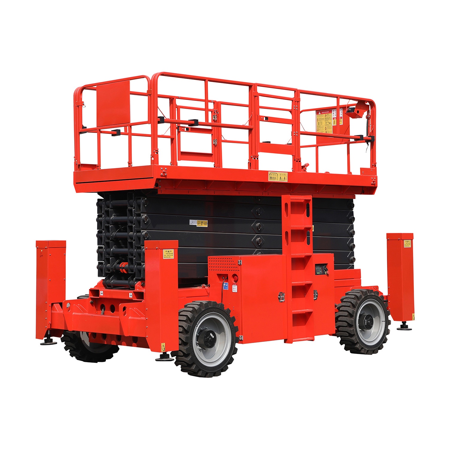Off-road scissor lift 