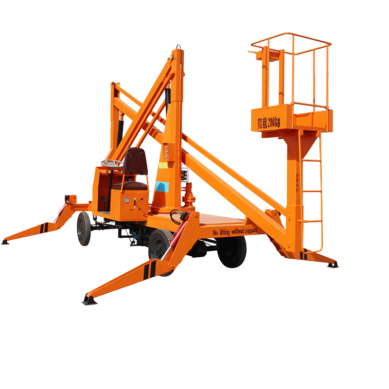 Simple articulated boom lift