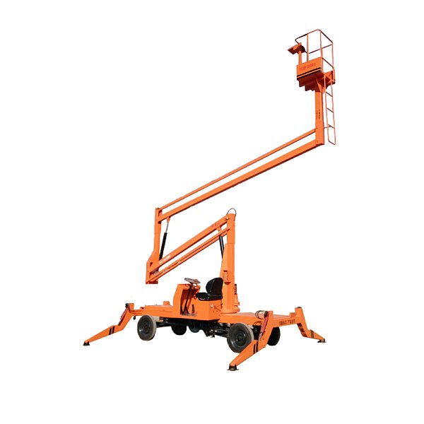 Simple articulated boom lift