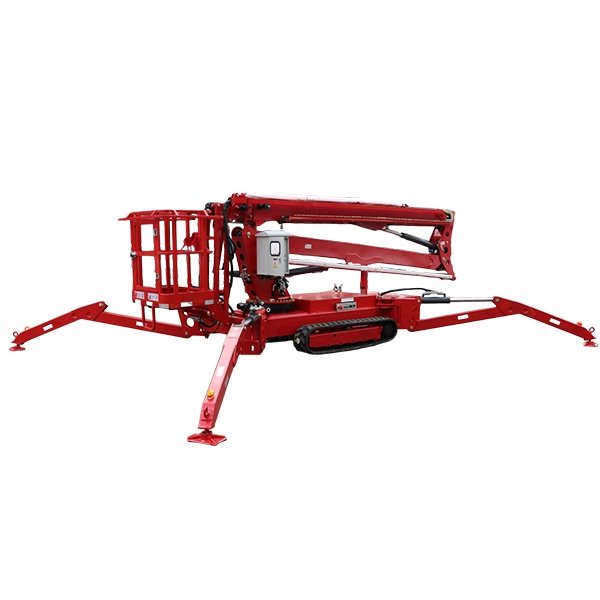 Tracked articulated boom lift platform
