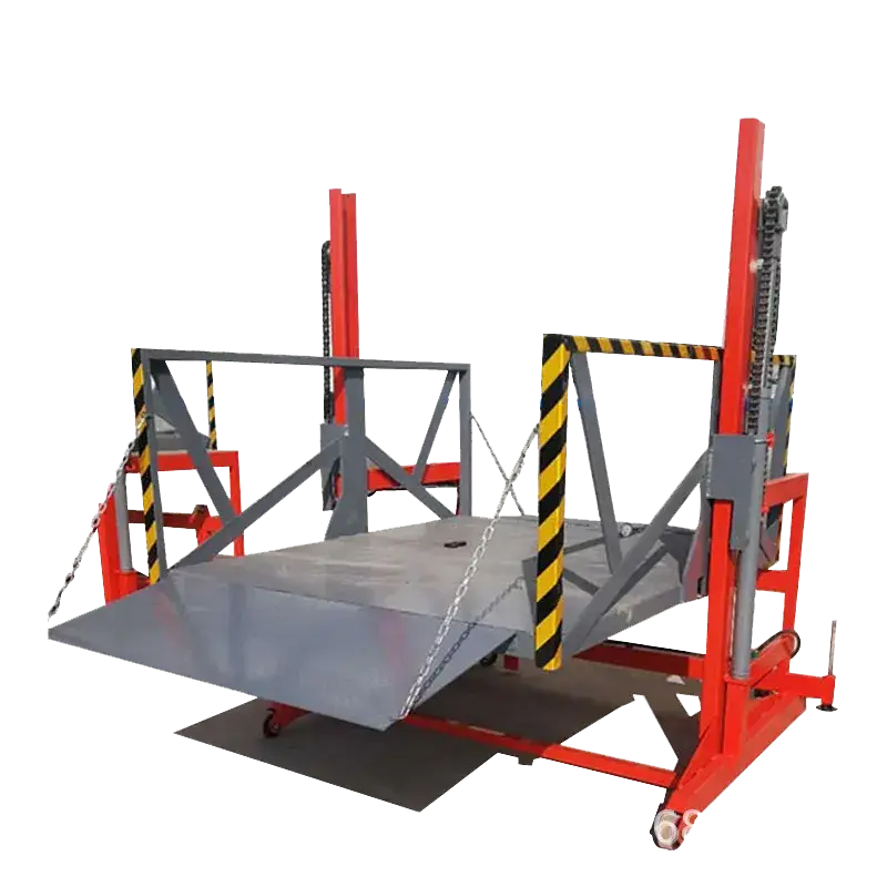 Panel Loading Platform The Mobile Loading Platform adopts a high-strength U-shaped steel structure