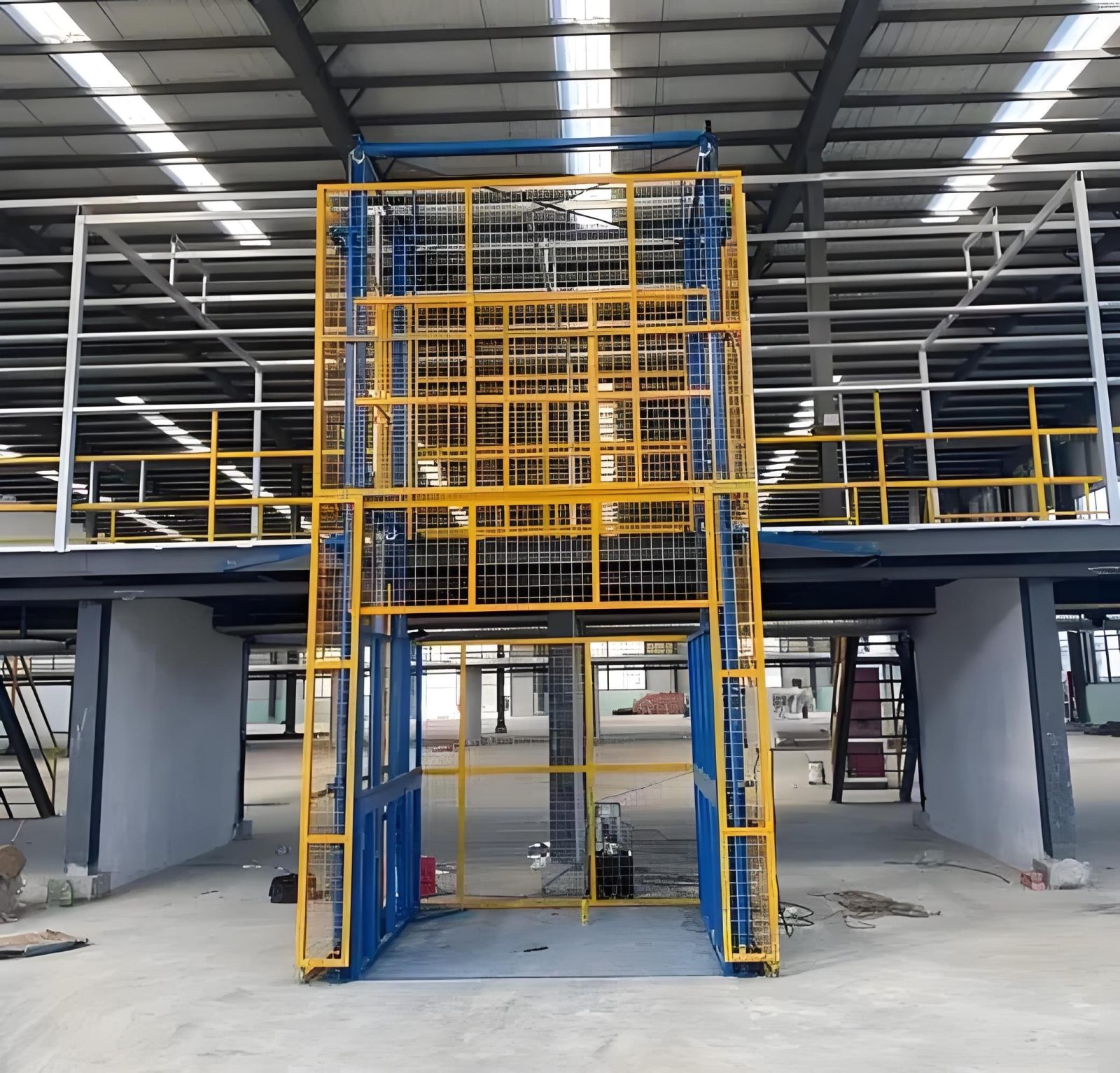 Guid Rail Cargo Lift