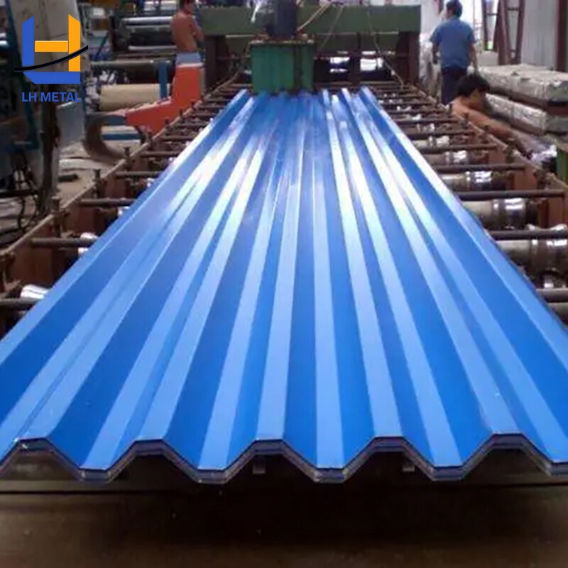 DC52D+Z Color Coated Corrugated Board