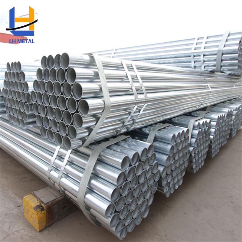 G550 Galvanized Steel Round Pipe