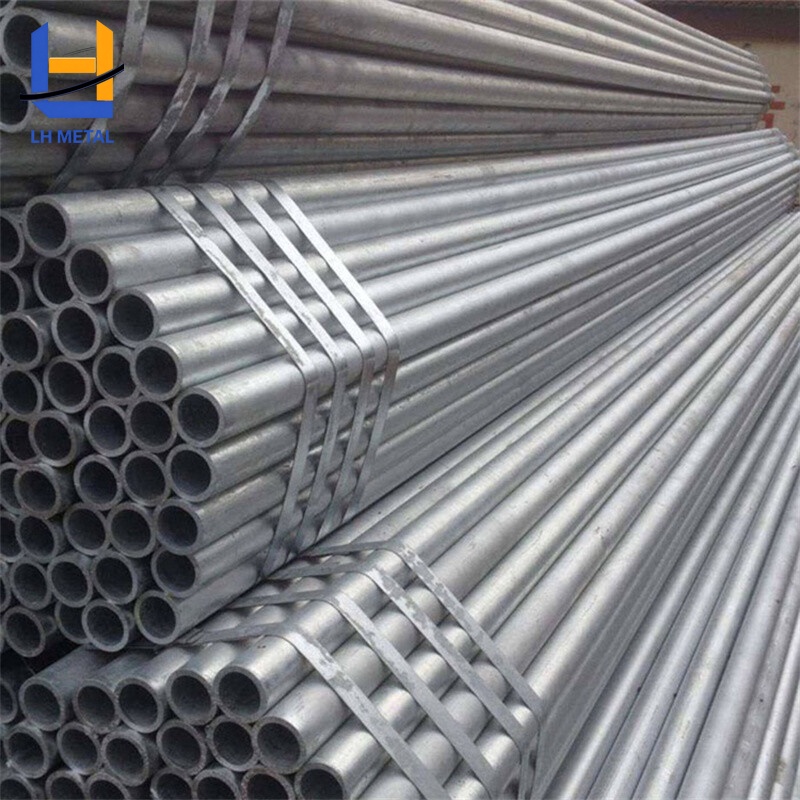 G550 Galvanized Steel Round Pipe