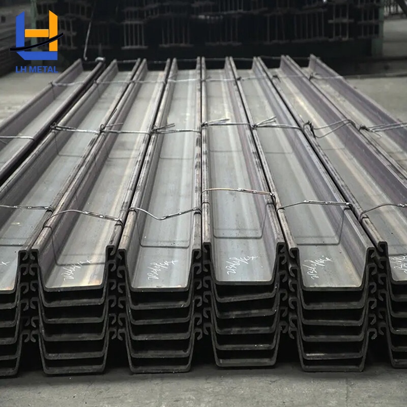A53 Gr.A A656 Gr.50 U-Shaped Steel Sheet Pile