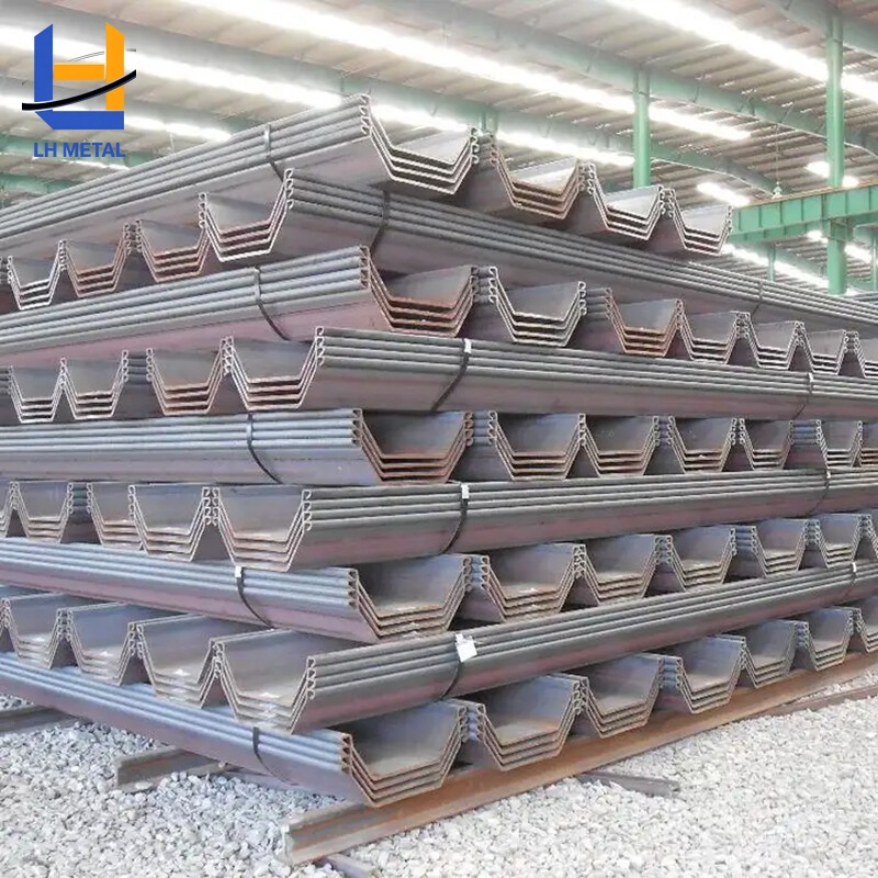 SM 400A SS490B U-Shaped Steel Sheet Pile