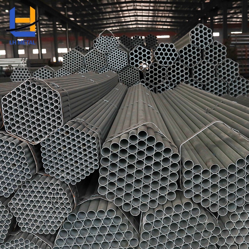 DX51D Galvanized Steel Round Pipe