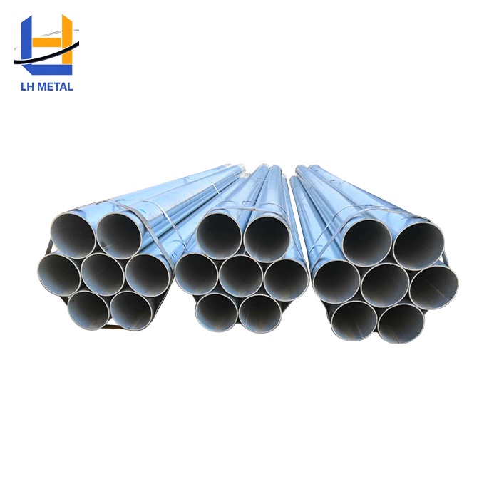 DX51D Galvanized Steel Round Pipe