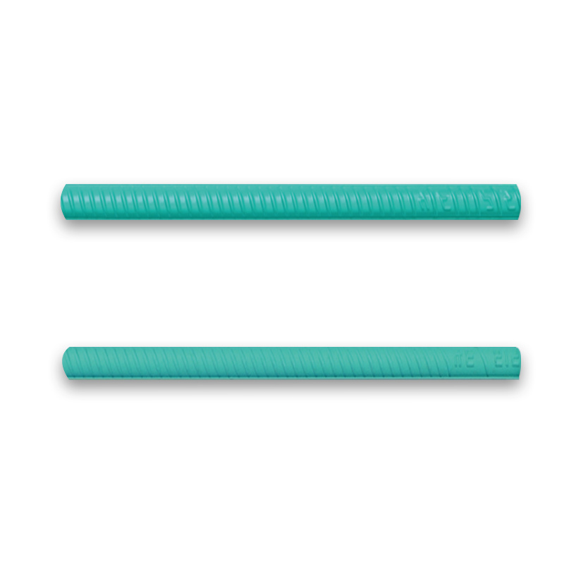 Barra de acero recubierta con resina epoxi