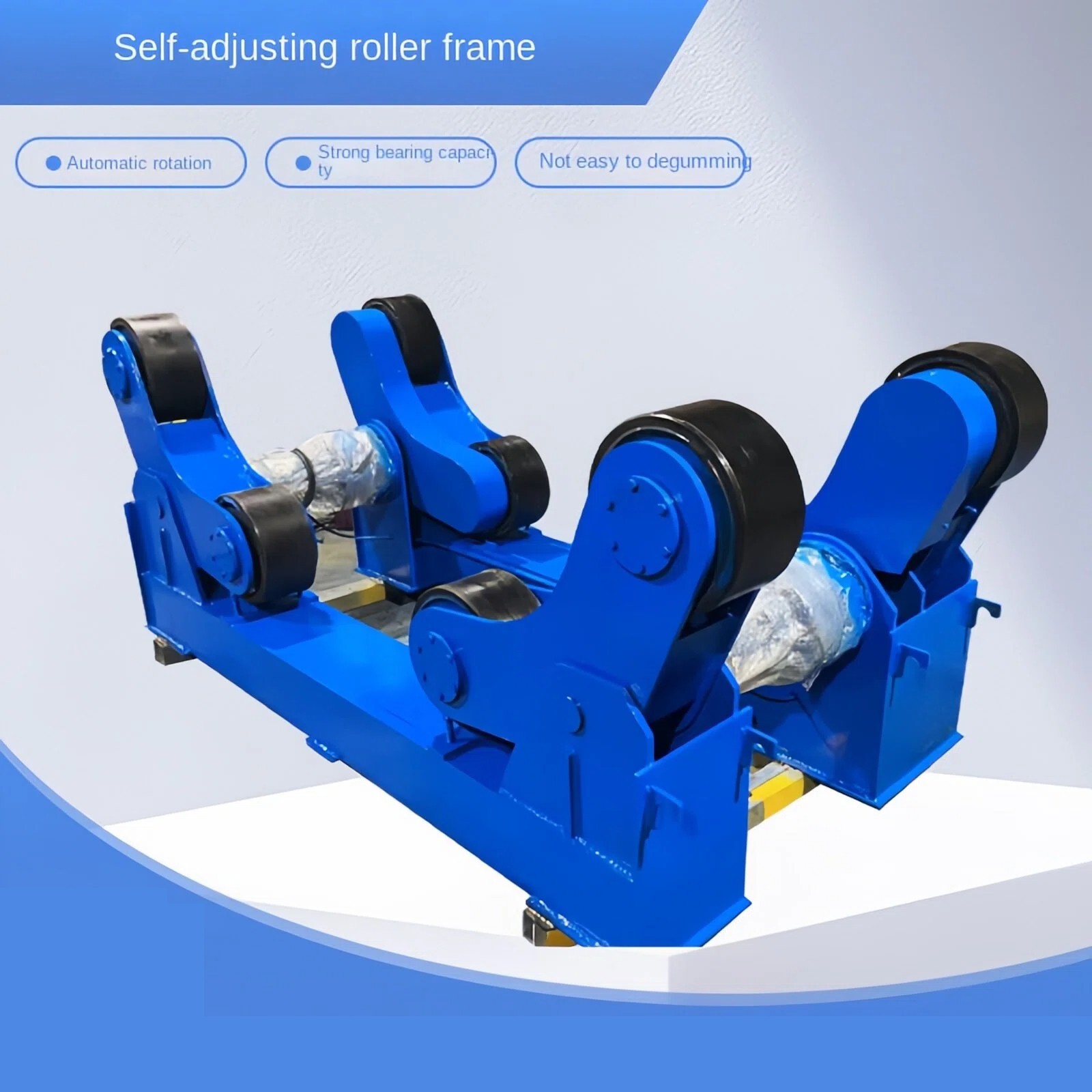 Self-Adjusting 30-Ton Welding Roller Frame with Core Engine for Welding Rotator and Turning Roll Pressure Vessel