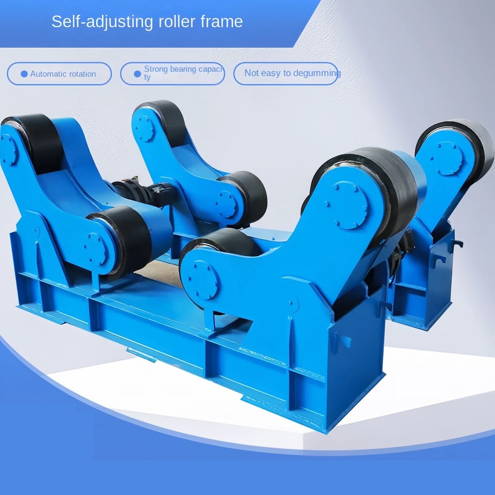 Self-Adjusting 30-Ton Welding Roller Frame with Core Engine for Welding Rotator and Turning Roll Pressure Vessel
