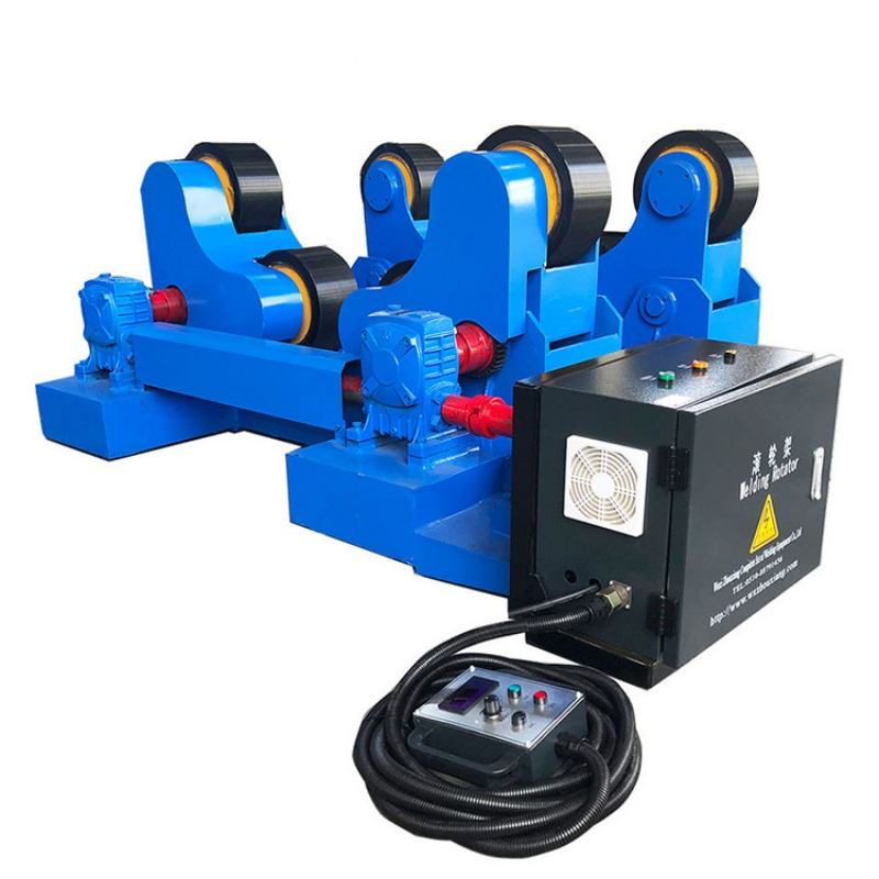Self-Adjustable Roller Stand Machine Automatic Self-Aligning Welding Turning Roll Rotator for Pipe Welding Turning Rolls