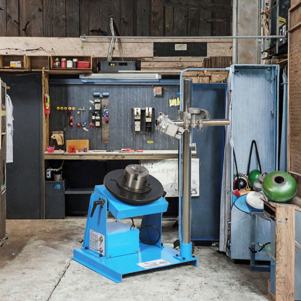 Light Duty Mini Welding Positioner Rotator Turntable