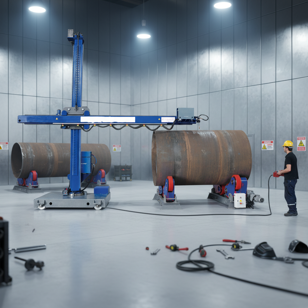 Tank Vessel Automatic Tube Column and Boom Welding Machine Submerged Arc Welding Manipulator