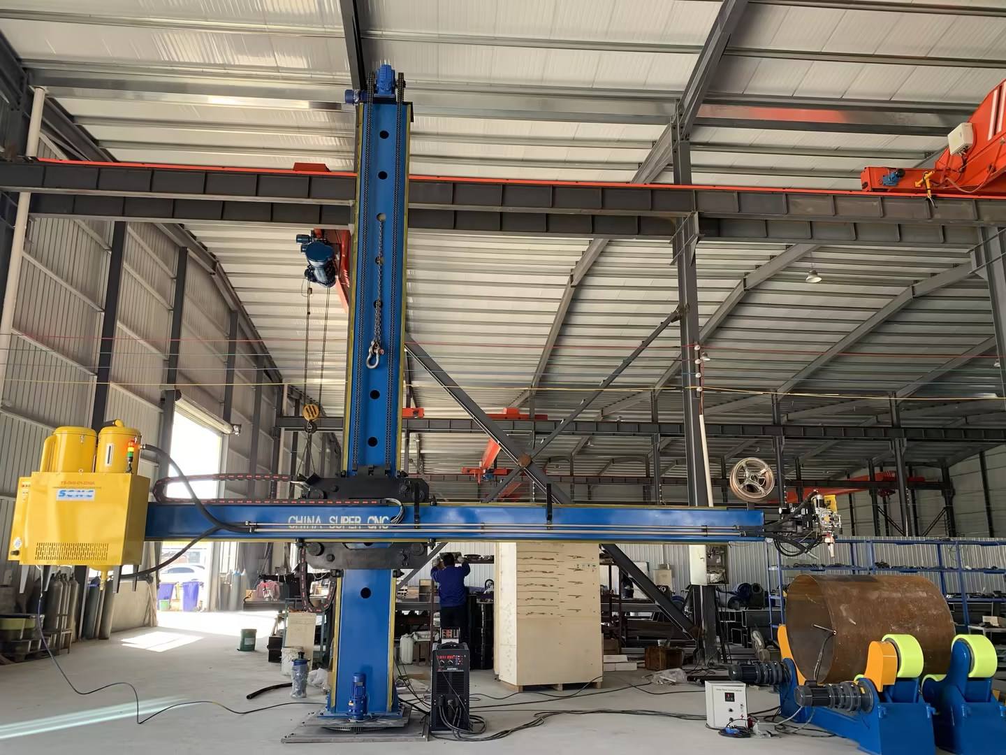Tank Vessel Automatic Tube Column and Boom Welding Machine Submerged Arc Welding Manipulator