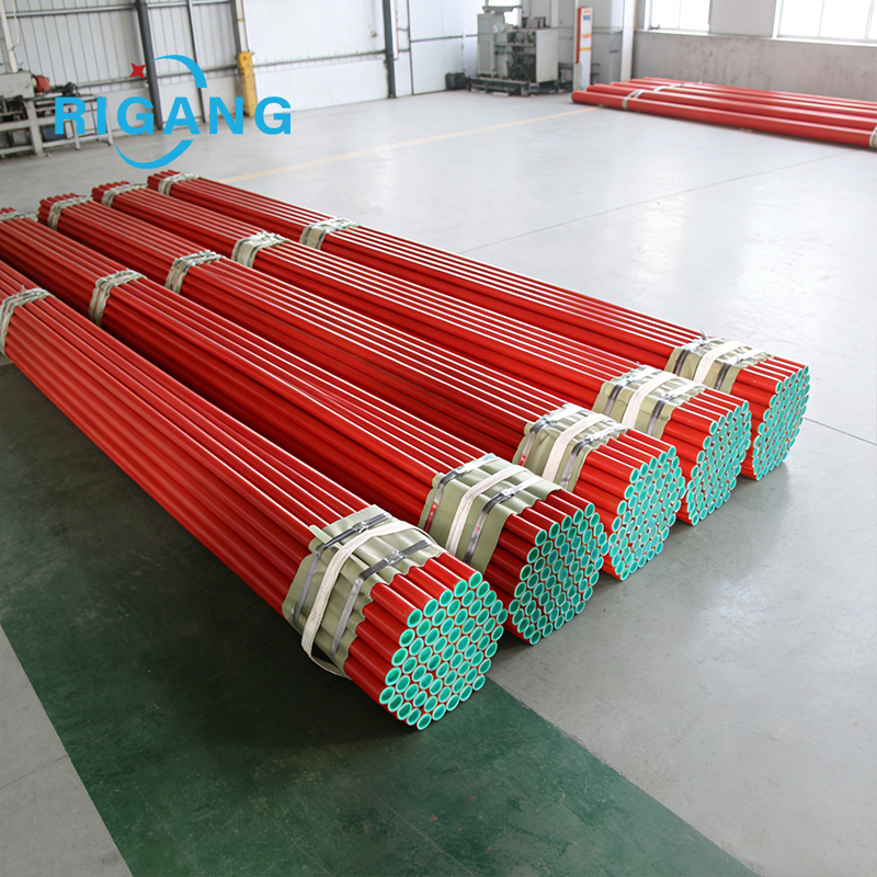 Plastic coated pipe