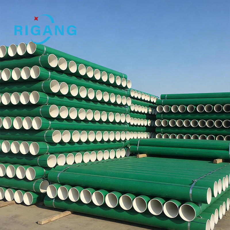 Plastic coated pipe