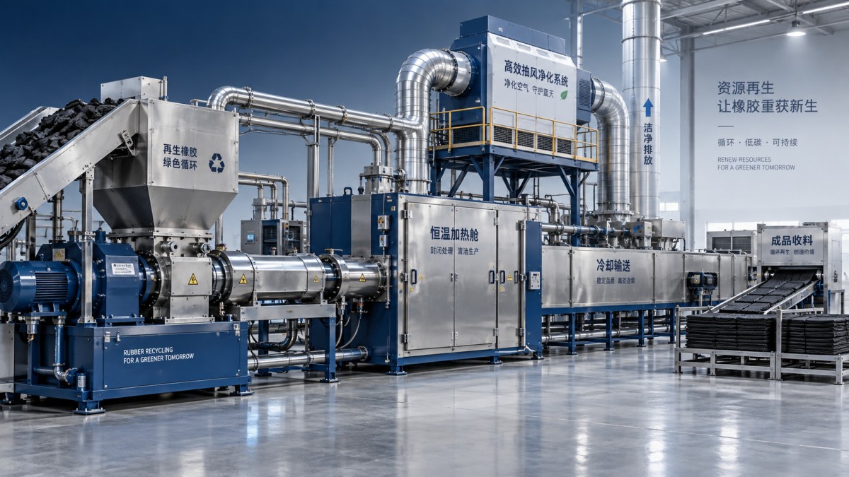 How Reclaimed Rubber Machines Reduce Odor and Batch Quality Variation How Reclaimed Rubber Machines Reduce Odor and Batch Quality Variation