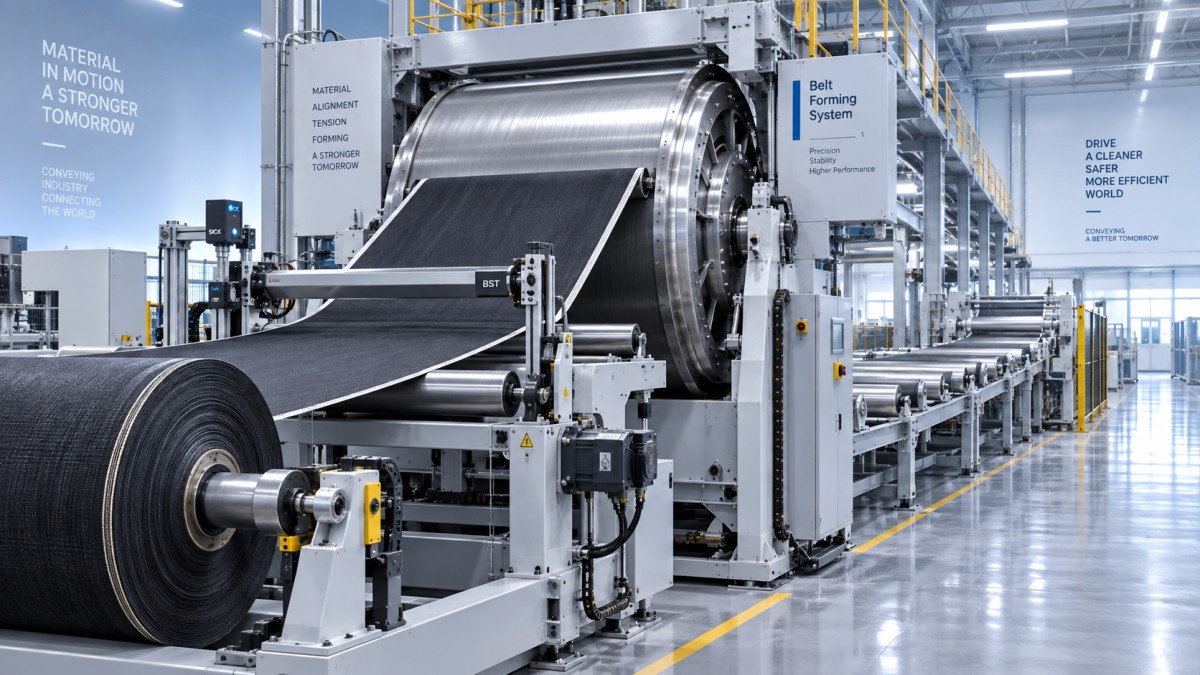 How Belt Building Machines Control Ply Alignment During Conveyor Belt Making How Belt Building Machines Control Ply Alignment During Conveyor Belt Making