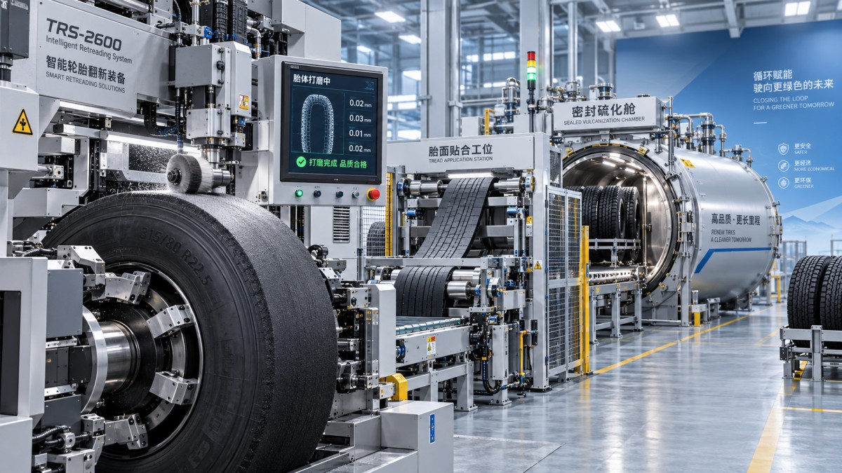 How Retreading Machines Help Prevent Tread Separation in Truck Tyres How Retreading Machines Help Prevent Tread Separation in Truck Tyres
