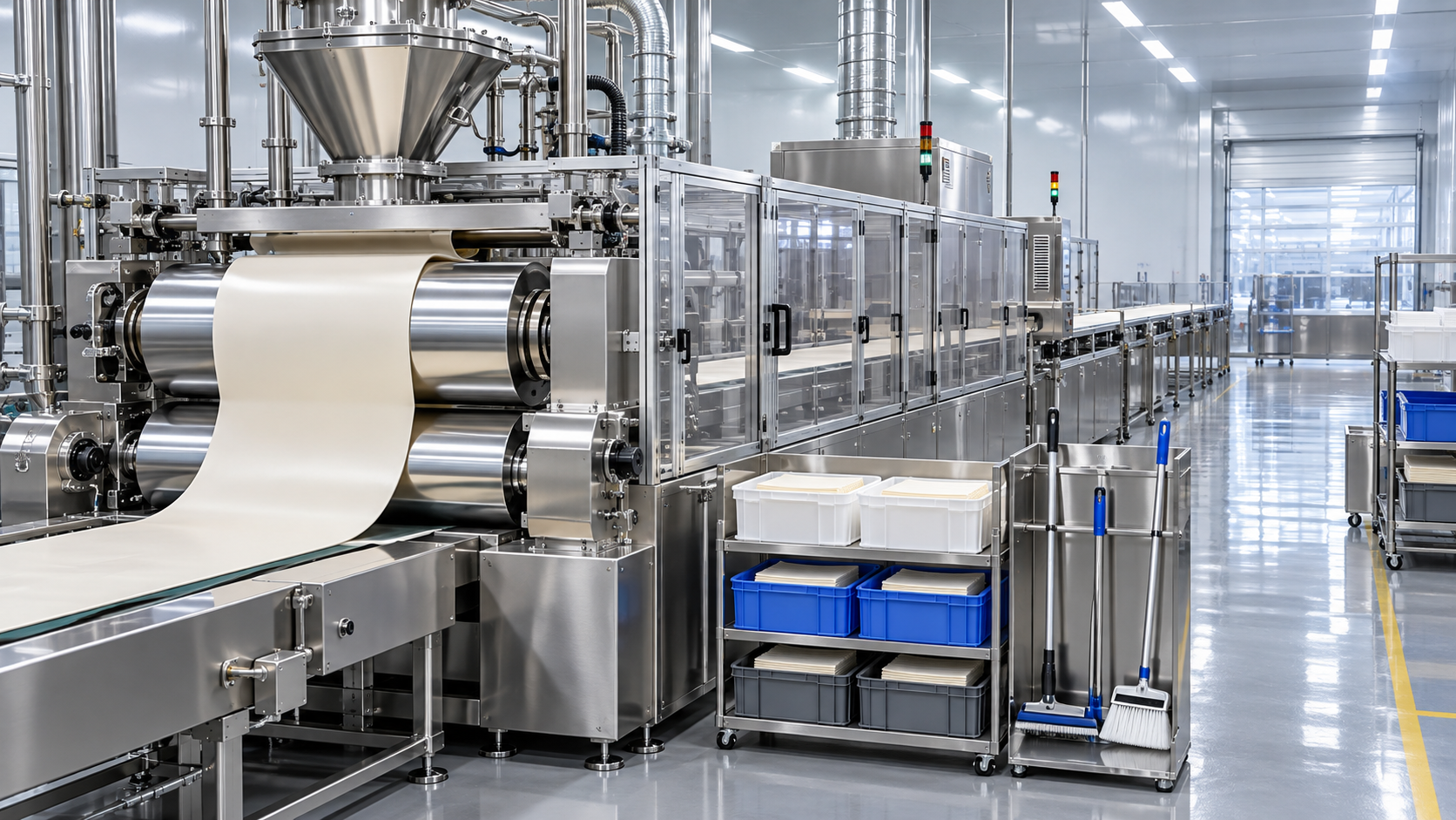 Reducing Compound Contamination Risks in Rubber Machine Production Lines