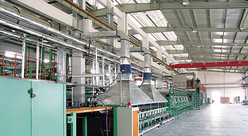 used_second hand wet type PU coating line