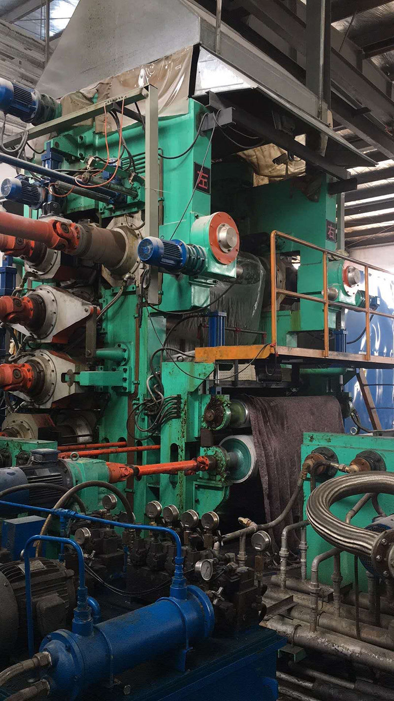 used_second hand pvc film sheet calender line