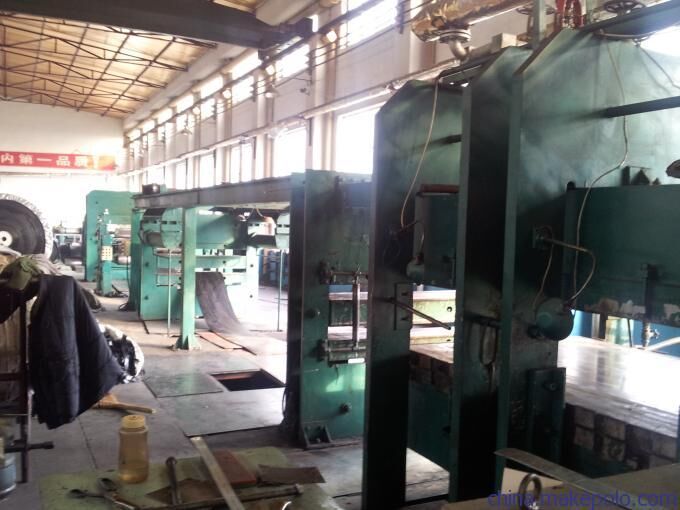 used_second hand Fabric cord conveyor belt curing press line