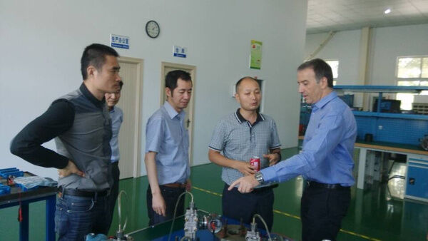 Brazil Representative Visit Factory