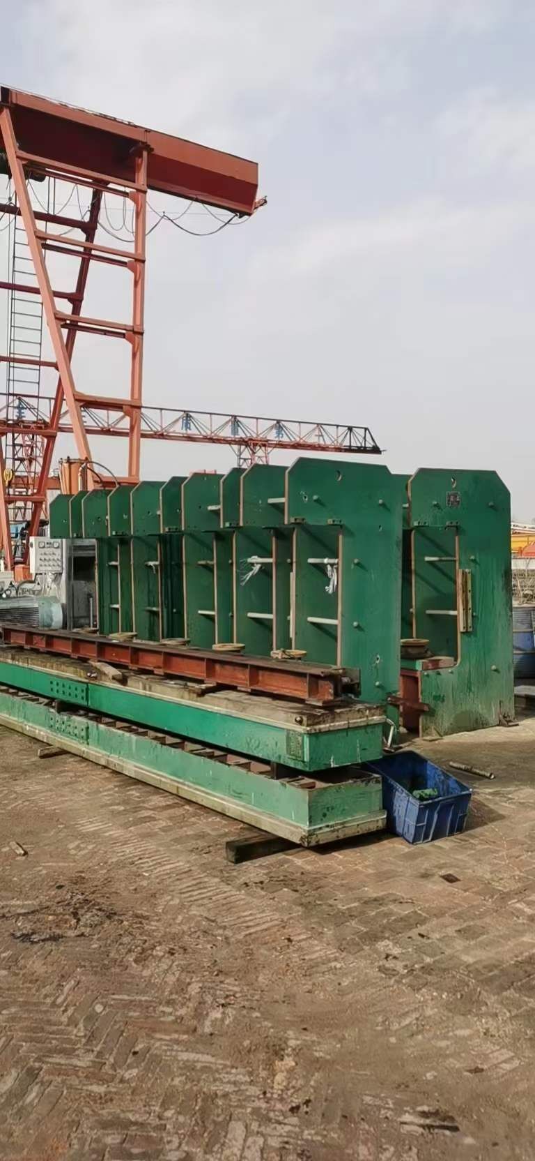 dismounted tyre tread curing press for repair