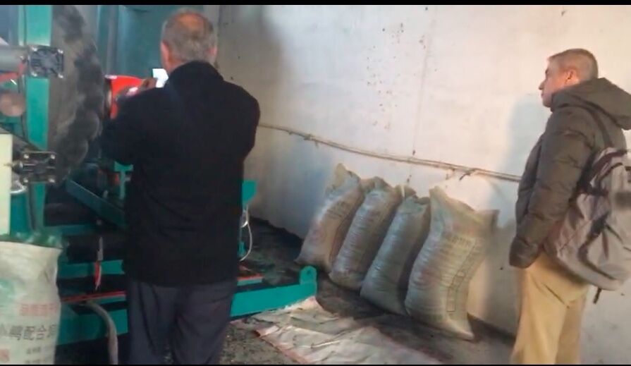 OTR radial tire buffering machine export to Middle East